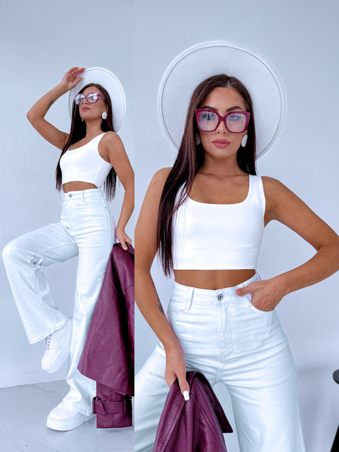 Crop tops "PUZZLE VD1591" - BALTS